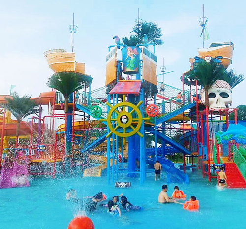 海盜系列水寨、水屋