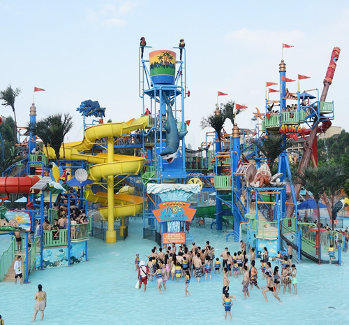 風(fēng)情系列水寨、水屋